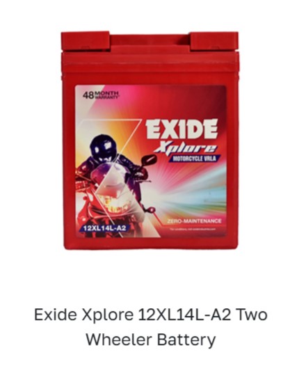 2 Wheeler Battery