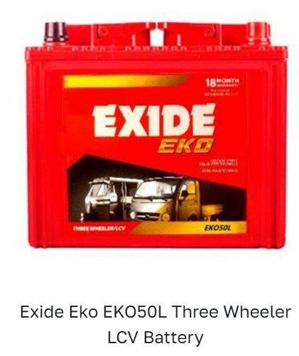 3 Wheeler Battery