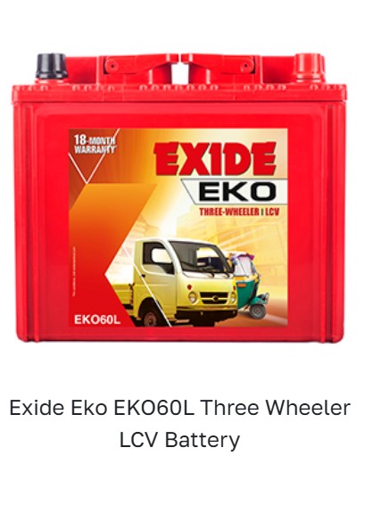3 Wheeler Battery